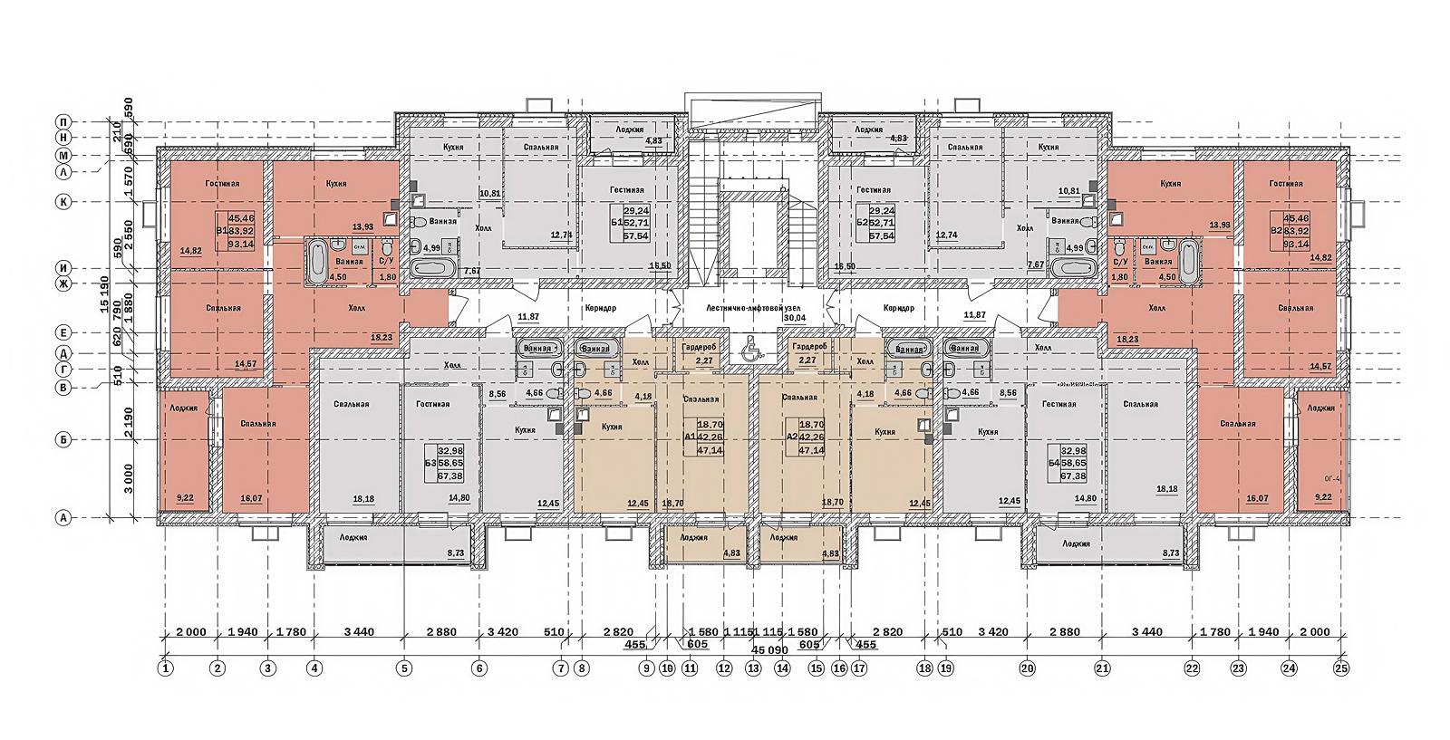 Корпус 1 ЖК «Ледовый Парк» — внешний вид
